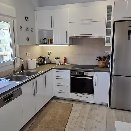 公寓 Marika's Penthouse Chania *